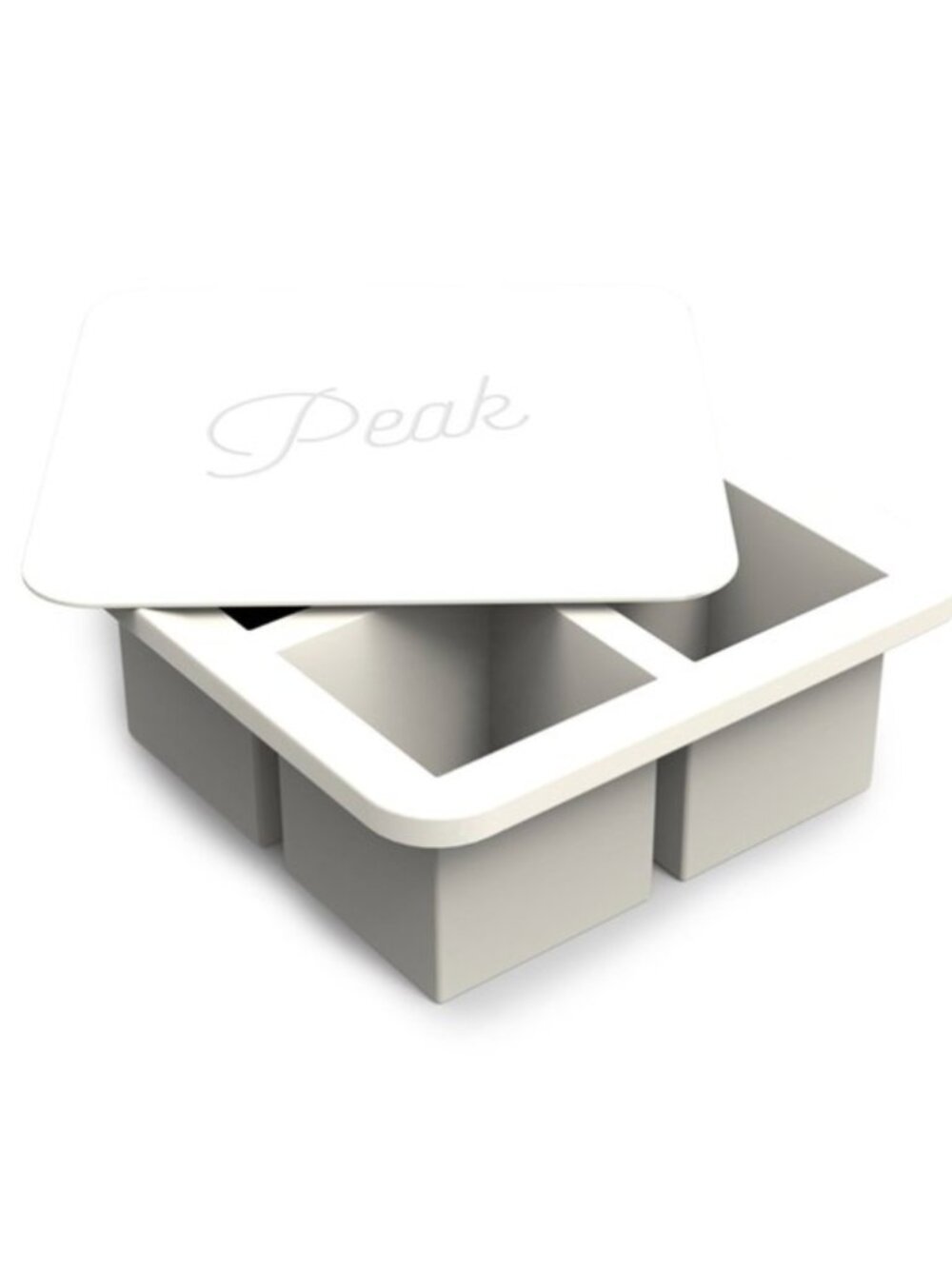 NEW Peak Extra Large Ice Cube Tray: White